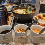 Mitsui Garden Hotel - 湯豆腐、3種のタレ