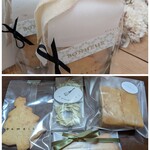 喫茶 tameiki - 写真追加：クリスマスプレートのおみやげ♡クッキーやりんごのケーキとこちらも絶品♡