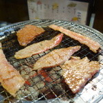 炭火焼肉 やまもと - 上ロース・上カルビ・上バラ（1620円・1620円・1510円）