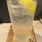 焼鳥 町子 - 京都産無農薬ライムサワー