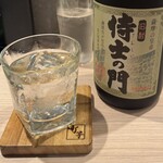 焼鳥 町子 - 芋焼酎）侍士の門