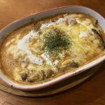 パンコントマテ - なすときのこのチーズ焼き