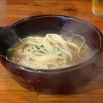 貝と魚シェルハラ - 〆物の麺