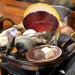 貝と魚シェルハラ - 貝蒸し鍋(２人分)