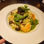 創作おうち ダイニング マリアージュ - 海老のジェノベーゼ(バジル)パスタ