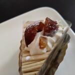 モンブランショート（アップ）