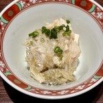 楓庵 - 温かい豆腐に蟹をたっぷりと