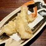 楓庵 - 間人蟹の天ぷら