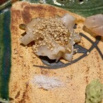 楓庵 - 真つぶ貝 炒りたて擦りたての胡麻と