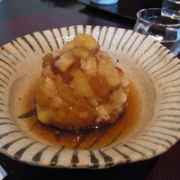 和食 了寛 - 揚げ物のサツマイモまんじゅう