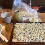 ほしのま - お蕎麦は細くてさっぱりと美味しい