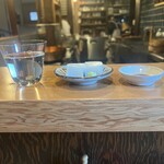 ほしのま - 冷酒に、あては板わさ。