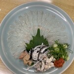 源蔵 - ふぐセット3,500円 ふぐ刺