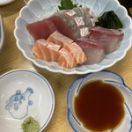 源蔵 - 刺身セットサービス　900円
