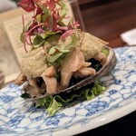 なにわフレンチびぎん - 煮鮑 肝ソース