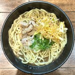 柳橋 和nico - ・出汁煮干まぜそば 普通盛 1,000円/税込
・辛ネギ 180円/税込