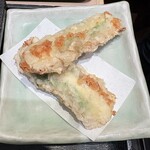 俺の割烹 そば - ちくわモッツァレラ