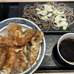 俺の割烹 そば - 俺の天丼おそばセット