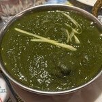 マサラハット - サグだよザクじゃあないよ　マトンサグ