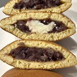 天平庵 - みかさ断面（上バター、下通常）