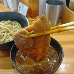 麺屋 電龍 - 鶏白湯ビーフシチューつけ麺1.5玉