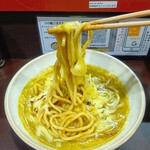 鶏paitan 心麦 - 炙りチーズカレーラーメン