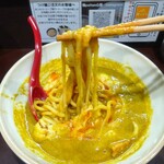 鶏paitan 心麦 - 炙りチーズカレーラーメン