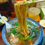 博多とんこつ 天神旗 - 鶴醤 with 優塩麺