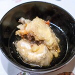 うを徳 - 2025.12 せこ蟹とボラ白子の揚げ出汁