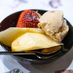 うを徳 - 2025.12 千葉産アイベリー 岩手産はるか（りんご）アイベリーのアイスクリーム