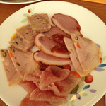 マルモラーダ - 生ハム サラミ 鴨スモーク