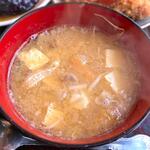 さくら本店 - (ﾗﾝﾁ)さくら定食 具だくさん味噌汁　2025.12.23