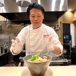 麦と麺助 - 神戸牛そば