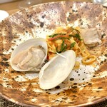 prospero - はまぐりとトマトソースのパスタ