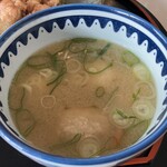 くまもと中央カントリークラブ - 鶏肉と冬野菜のごま酢あえとつくね汁