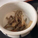 くまもと中央カントリークラブ - 鶏肉と冬野菜のごま酢あえとつくね汁