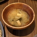 在来食堂 - お味噌汁