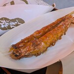 うまし国 伊勢おいないな - 料理写真:海老の素揚げ　２尾　