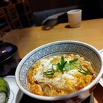 焼肉ウエスト - 息子の追加のカツ丼｡