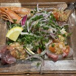 イタリアン大衆酒場HARUTA - 魚介のカルパッチョ（ハーフ）