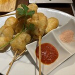 イタリアン大衆酒場HARUTA - 串のフリット5本盛り合わせ