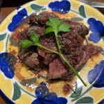 イタリアン大衆酒場HARUTA - 牛ハラミのグリル〜赤ワインソース