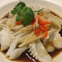 中国料理 龍鳳 - イカの湯引き