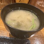 味のまる藤 - 味噌汁