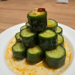 鼎泰豐 玉川高島屋SC店 - きゅうりの甘辛和え