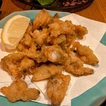 炭焼き大 - 浅利の山椒唐揚げ 748円
