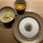 KHAO - カレーは2種類、ご飯はおかわりできました