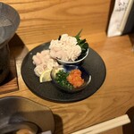 鶏と魚と炭火焼き 燈 - 