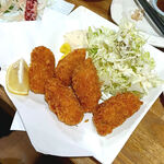 ふうすけ - カキフライ　700円