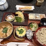 つる亀庵 - 冷蕎麦Ｂセット　1,980円